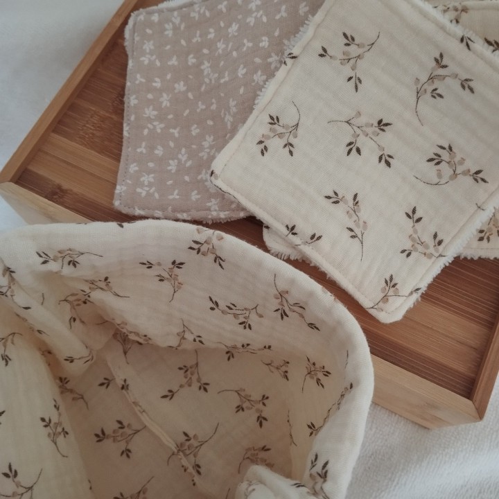 Panier de Rangement Lingettes Cousu Main | Socléfil