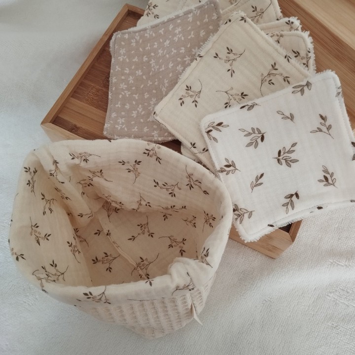 Panier de Rangement Lingettes Cousu Main | Socléfil