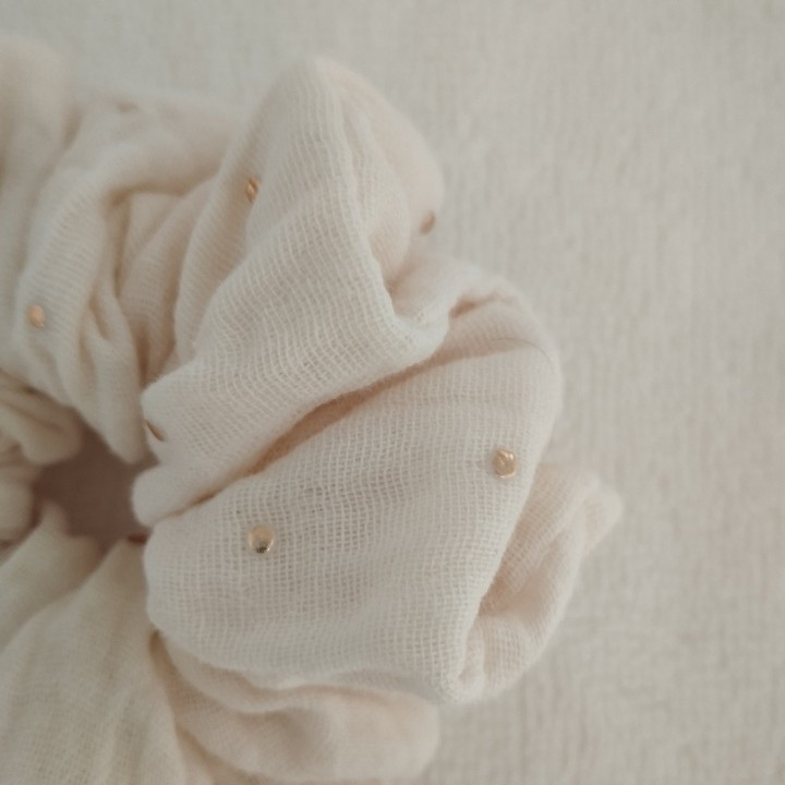 Chouchou Scrunchie Fait Main - Accessoire Cheveux | Socléfil