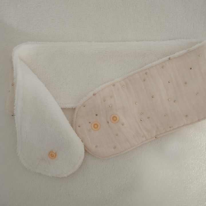 Bandeau Cheveux Pois Dorés Cousu Main | Socléfil
