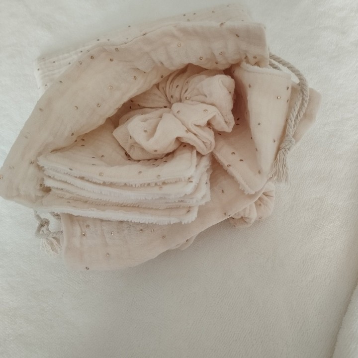 Ensemble Soins du Visage - Kit Lingettes Lavables | Socléfil